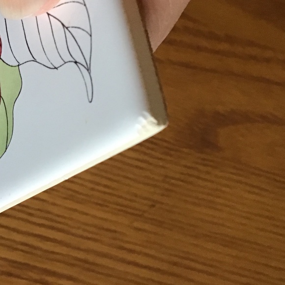 Block china coasters, set of 4 - Picture 3 of 3